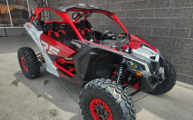 2024 Can-Am® Maverick X3 X rs Turbo RR with Smart-Shox Fiery Red & Hyper Silver