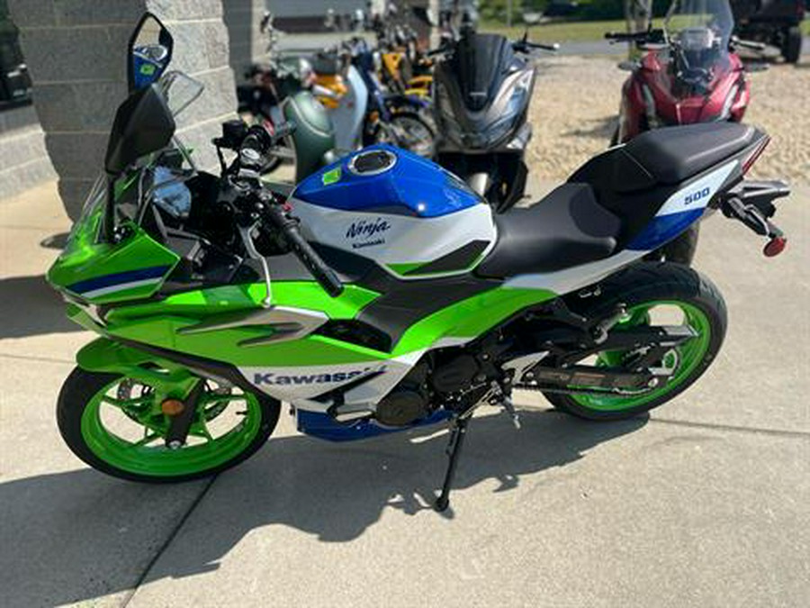 2024 Kawasaki Ninja 500 SE 40th Anniversary Edition ABS