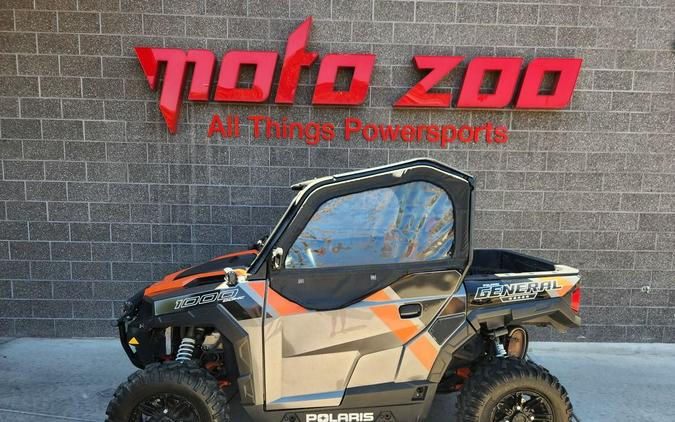 2018 Polaris® General™ 1000 EPS Deluxe Titanium Metallic