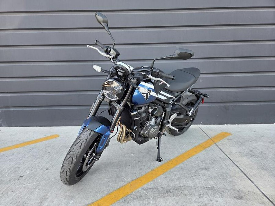 2025 Triumph Trident 660 Cobalt Blue/Sapphire Black