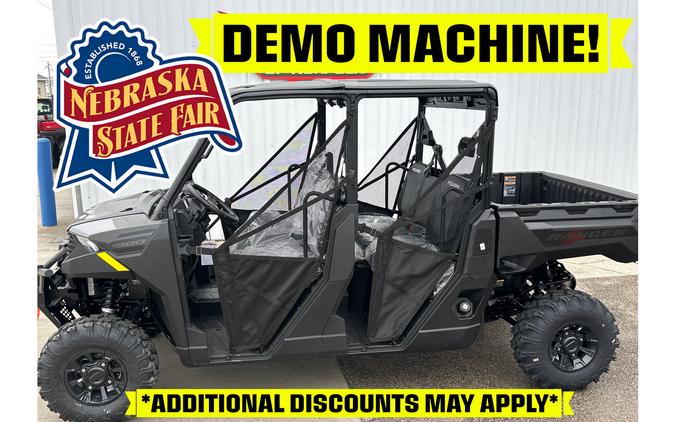 2025 Polaris Industries RANGER CREW 1000 PREMIUM - STATE FAIR DEMO GRANITE GRAY