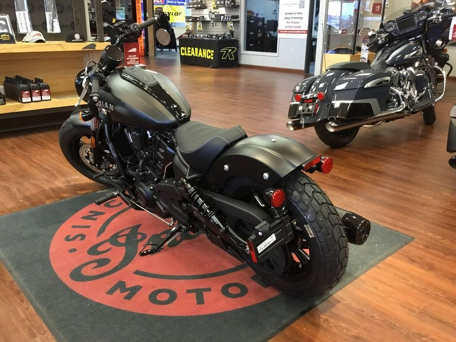 2025 Indian Motorcycle® Scout® Bobber Limited +Tech Black Smoke