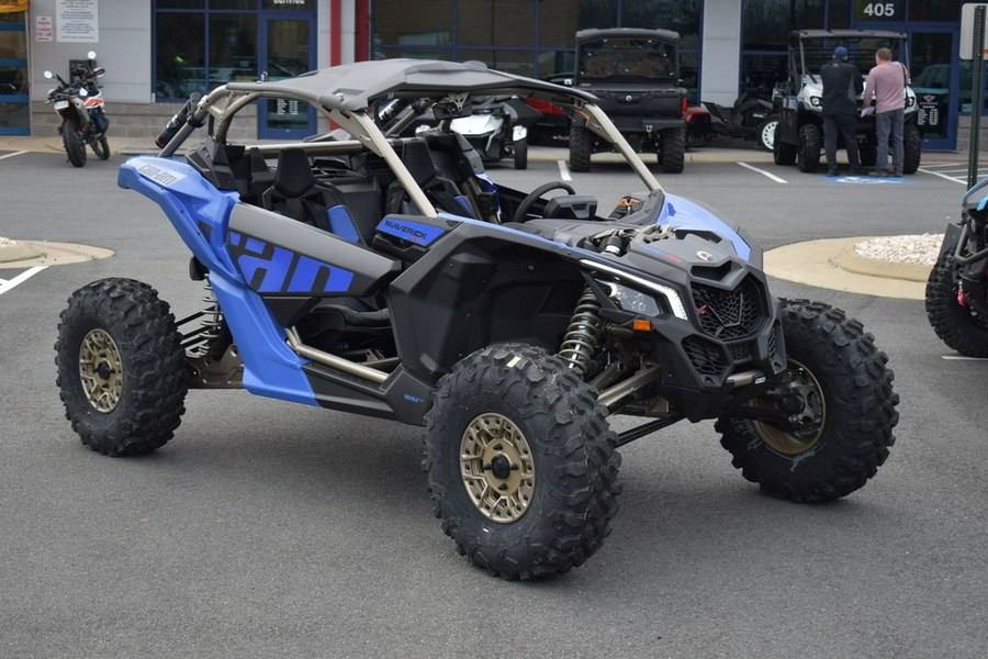 2024 Can-Am® Maverick X3 X rs Turbo RR Dazzling Blue & Carbon Black