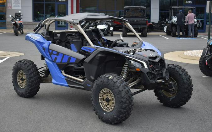 2024 Can-Am® Maverick X3 X rs Turbo RR Dazzling Blue & Carbon Black