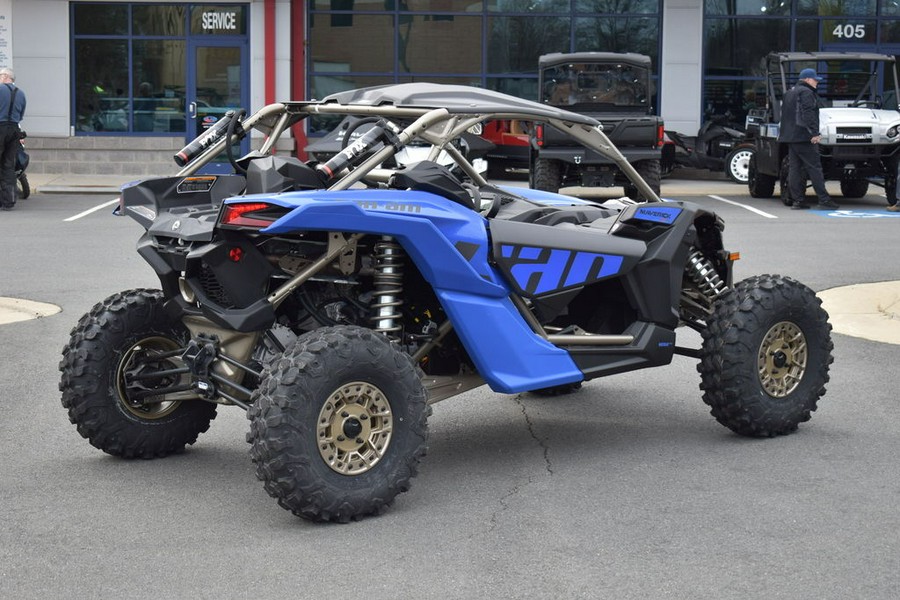 2024 Can-Am® Maverick X3 X rs Turbo RR Dazzling Blue & Carbon Black