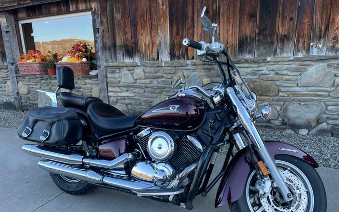 2007 Yamaha V Star 1100 Silverado Black Cherry