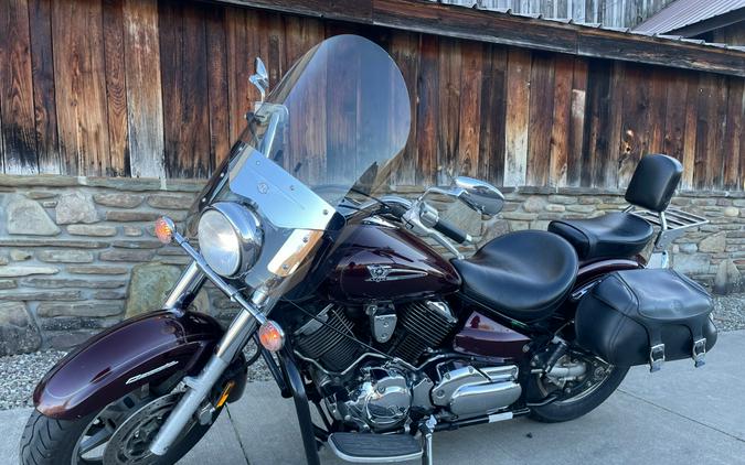 2007 Yamaha V Star 1100 Silverado Black Cherry