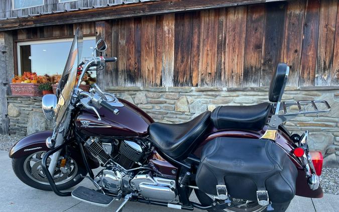 2007 Yamaha V Star 1100 Silverado Black Cherry