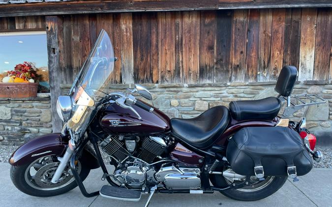 2007 Yamaha V Star 1100 Silverado Black Cherry