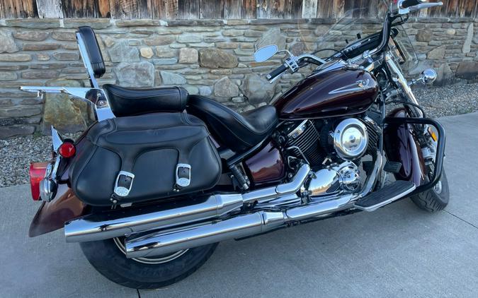 2007 Yamaha V Star 1100 Silverado Black Cherry