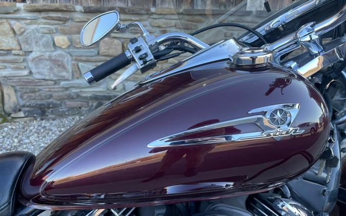 2007 Yamaha V Star 1100 Silverado Black Cherry
