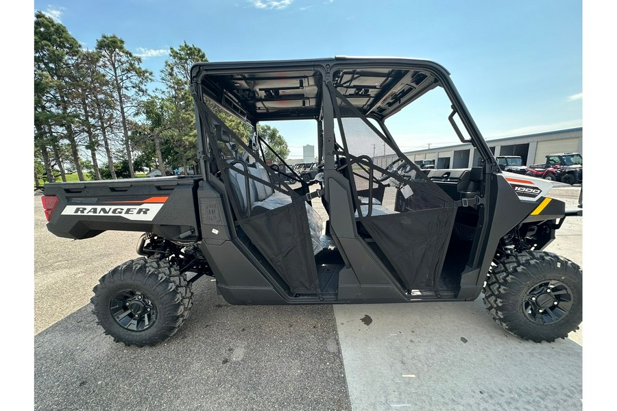 2025 Polaris Industries RANGER CREW 1000 PREMIUM - STATE FAIR DEMO WHITE LIGHTNING