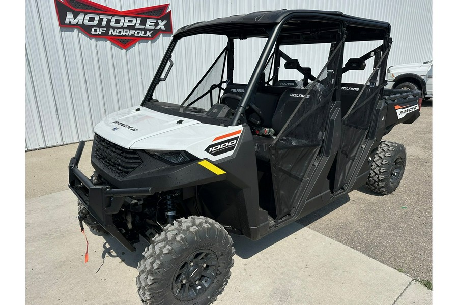 2025 Polaris Industries RANGER CREW 1000 PREMIUM - STATE FAIR DEMO WHITE LIGHTNING