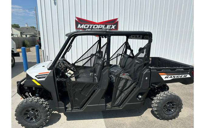 2025 Polaris Industries RANGER CREW 1000 PREMIUM - STATE FAIR DEMO WHITE LIGHTNING