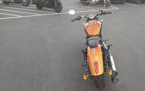 2023 Indian Motorcycle® Scout® ABS Icon Riot Orange Metallic/Black Metallic