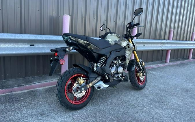 2026 Kawasaki Z125 PRO Cypher Camo Beige Base