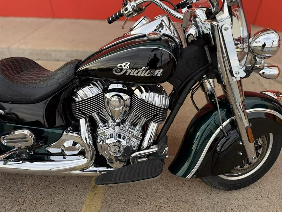 2018 Indian Motorcycle® Springfield® ABS Metallic Jade over Thunder Black
