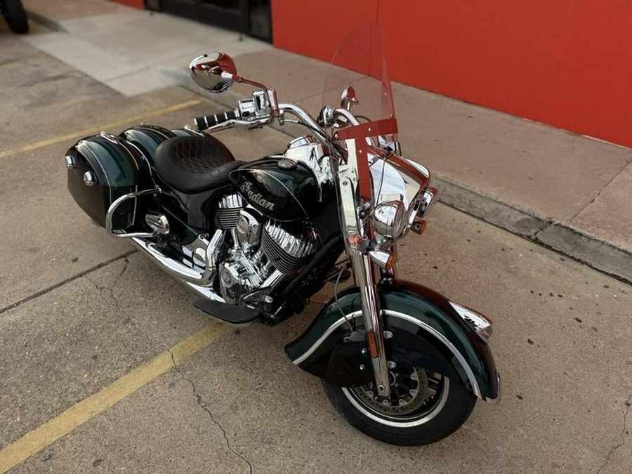 2018 Indian Motorcycle® Springfield® ABS Metallic Jade over Thunder Black