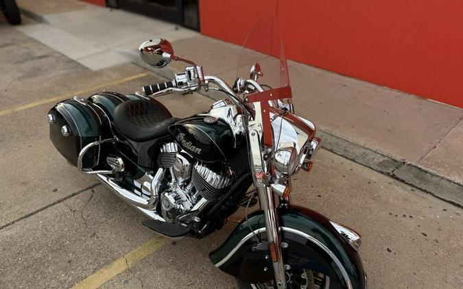 2018 Indian Motorcycle® Springfield® ABS Metallic Jade over Thunder Black