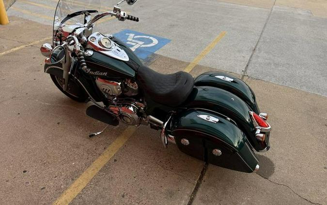 2018 Indian Motorcycle® Springfield® ABS Metallic Jade over Thunder Black