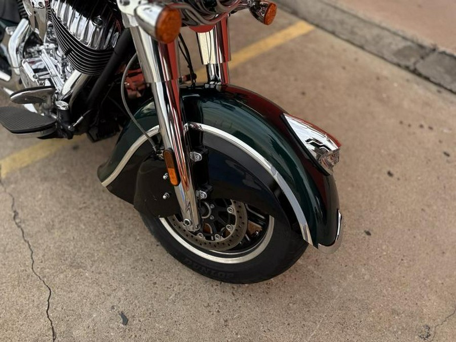 2018 Indian Motorcycle® Springfield® ABS Metallic Jade over Thunder Black