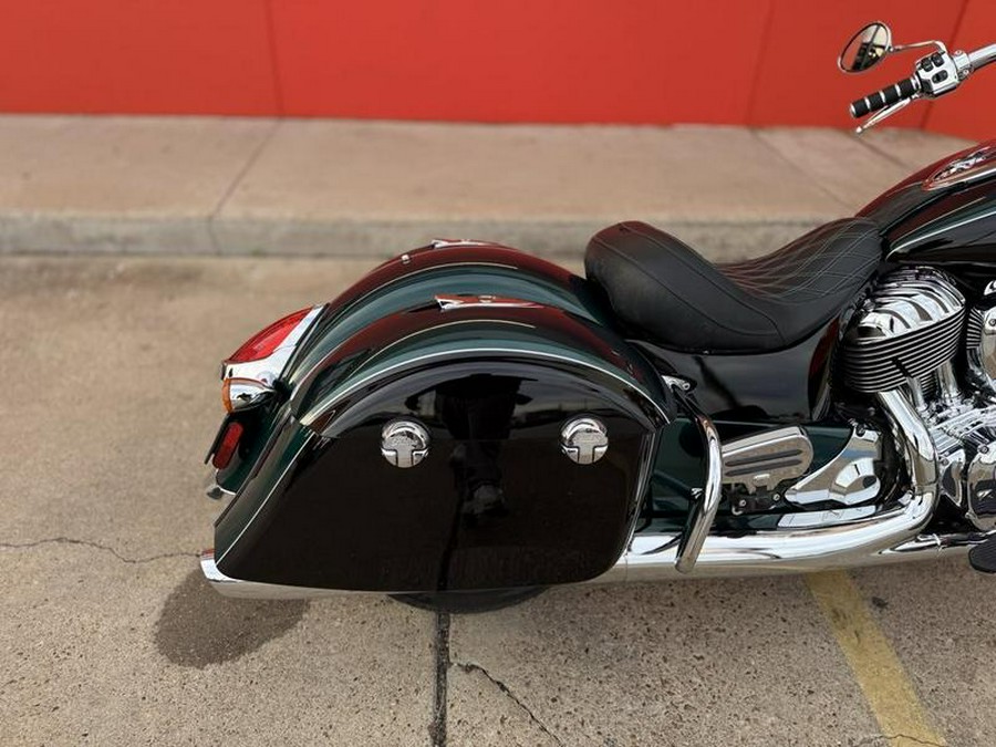 2018 Indian Motorcycle® Springfield® ABS Metallic Jade over Thunder Black