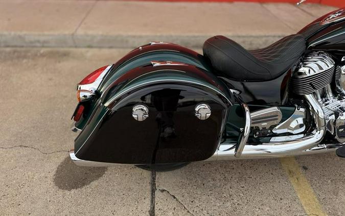 2018 Indian Motorcycle® Springfield® ABS Metallic Jade over Thunder Black
