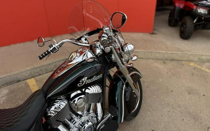 2018 Indian Motorcycle® Springfield® ABS Metallic Jade over Thunder Black