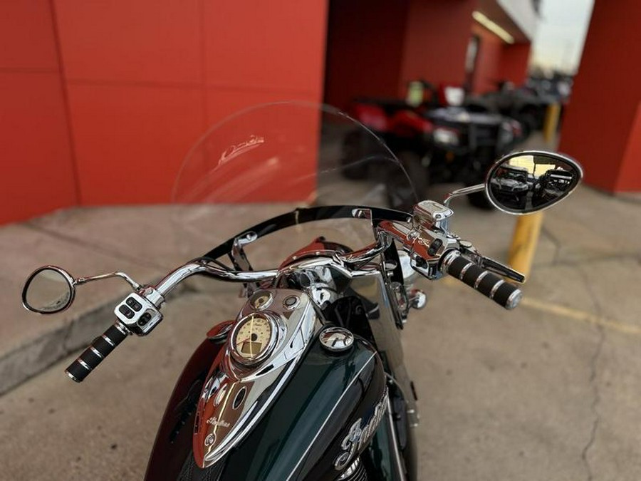 2018 Indian Motorcycle® Springfield® ABS Metallic Jade over Thunder Black