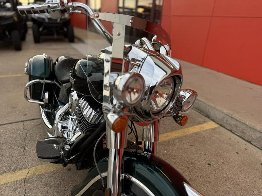 2018 Indian Motorcycle® Springfield® ABS Metallic Jade over Thunder Black