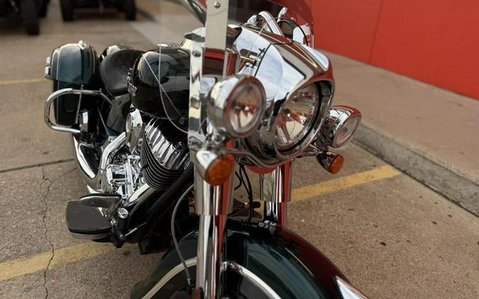 2018 Indian Motorcycle® Springfield® ABS Metallic Jade over Thunder Black