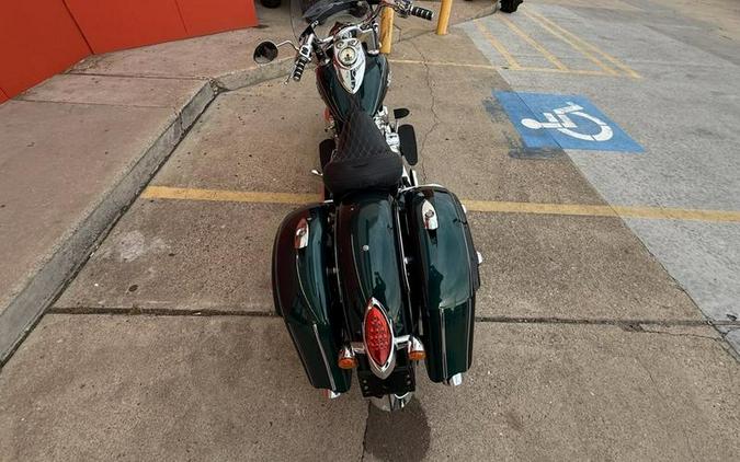 2018 Indian Motorcycle® Springfield® ABS Metallic Jade over Thunder Black