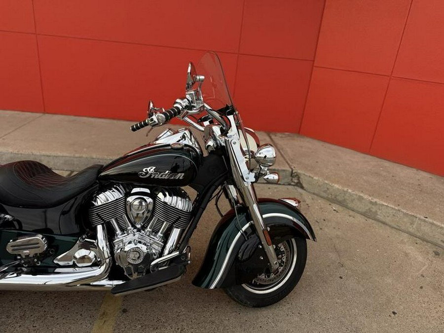 2018 Indian Motorcycle® Springfield® ABS Metallic Jade over Thunder Black