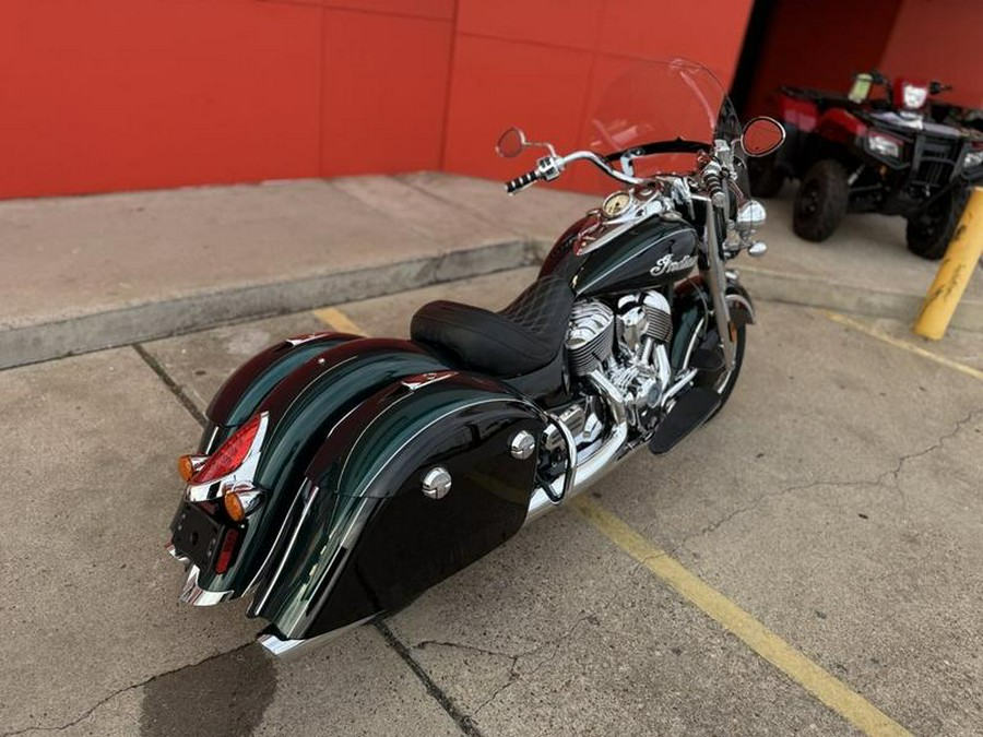 2018 Indian Motorcycle® Springfield® ABS Metallic Jade over Thunder Black