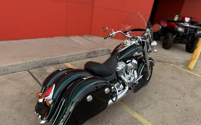 2018 Indian Motorcycle® Springfield® ABS Metallic Jade over Thunder Black