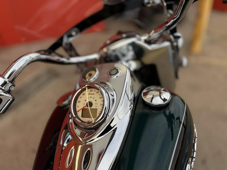 2018 Indian Motorcycle® Springfield® ABS Metallic Jade over Thunder Black