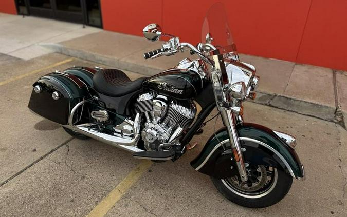 2018 Indian Motorcycle® Springfield® ABS Metallic Jade over Thunder Black