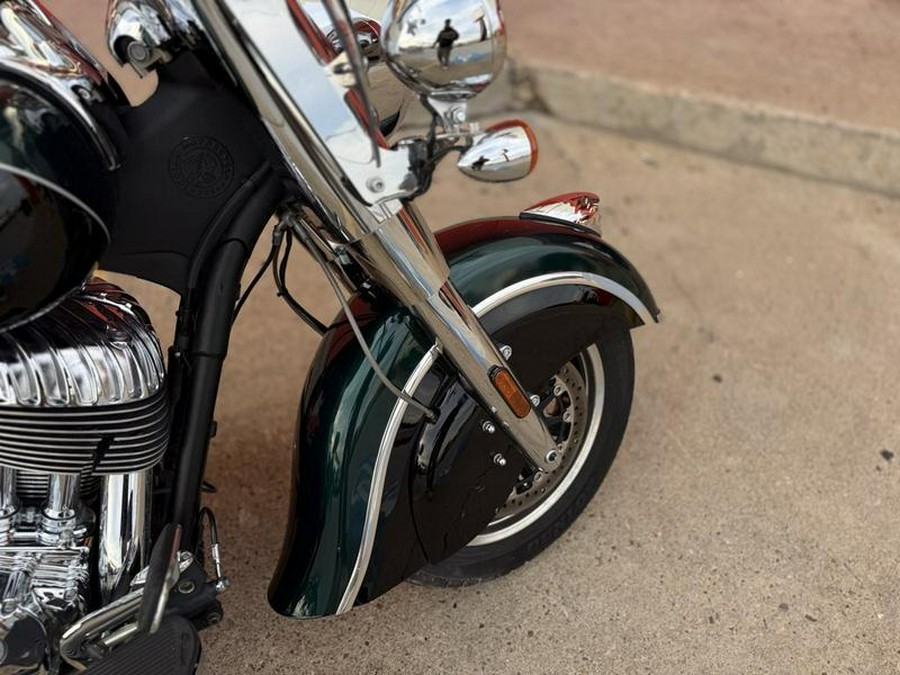 2018 Indian Motorcycle® Springfield® ABS Metallic Jade over Thunder Black