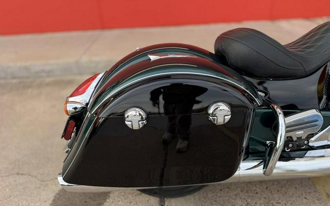 2018 Indian Motorcycle® Springfield® ABS Metallic Jade over Thunder Black