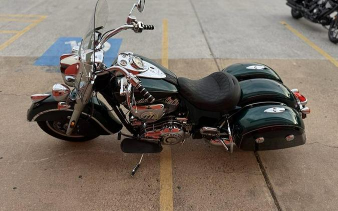 2018 Indian Motorcycle® Springfield® ABS Metallic Jade over Thunder Black