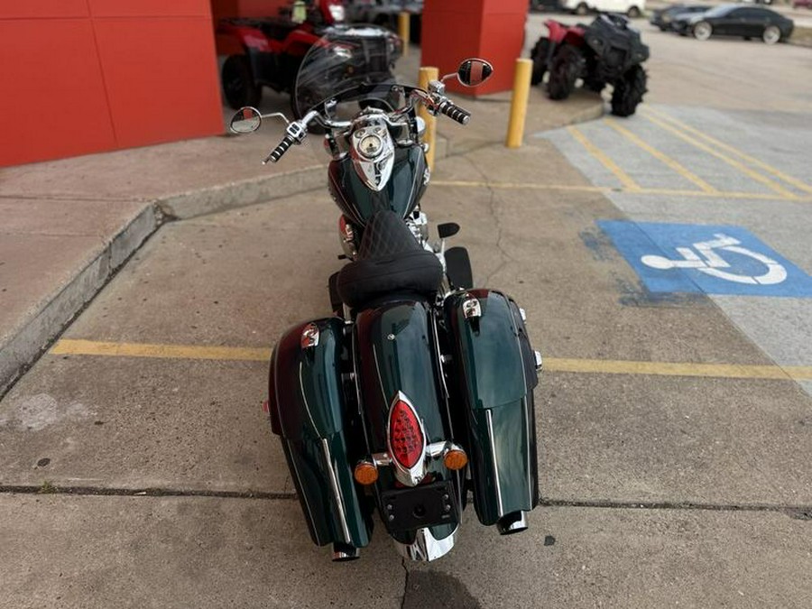 2018 Indian Motorcycle® Springfield® ABS Metallic Jade over Thunder Black