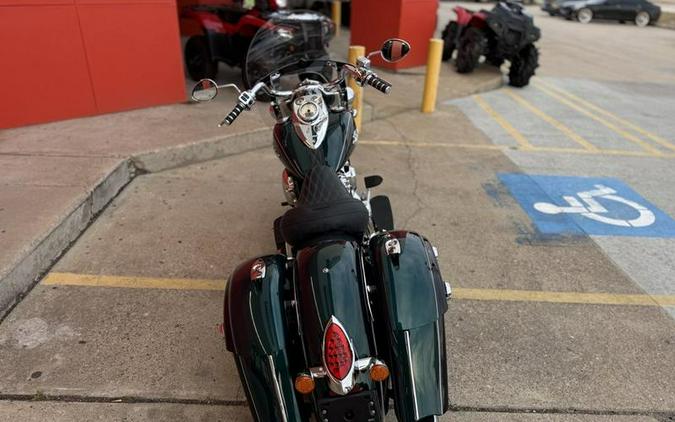 2018 Indian Motorcycle® Springfield® ABS Metallic Jade over Thunder Black