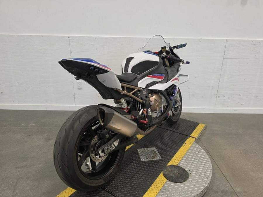 2022 BMW S 1000 RR Light White Racing Blue Racing Red