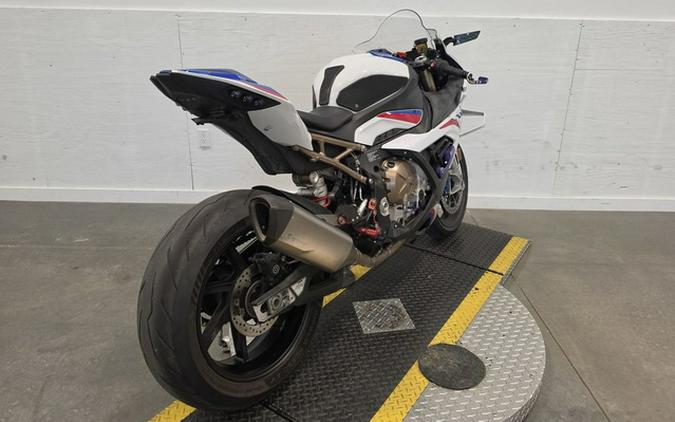 2022 BMW S 1000 RR Light White Racing Blue Racing Red