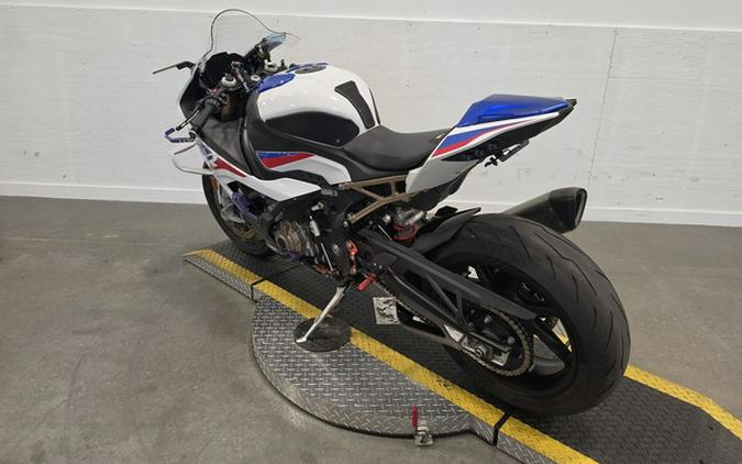 2022 BMW S 1000 RR Light White Racing Blue Racing Red