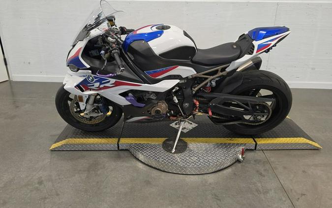 2022 BMW S 1000 RR Light White Racing Blue Racing Red
