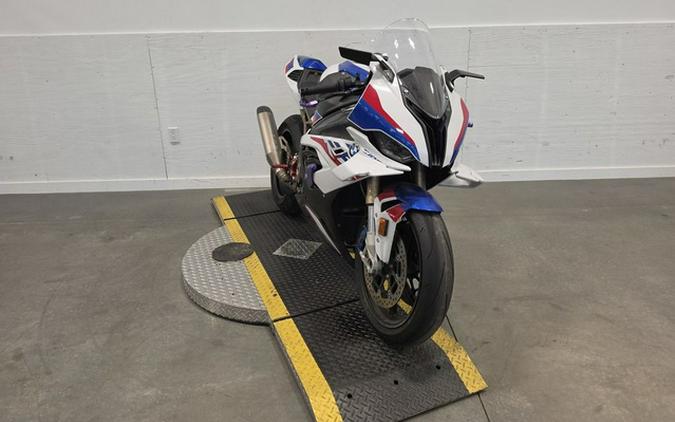 2022 BMW S 1000 RR Light White Racing Blue Racing Red