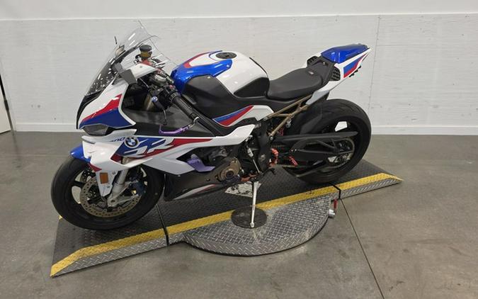 2022 BMW S 1000 RR Light White Racing Blue Racing Red