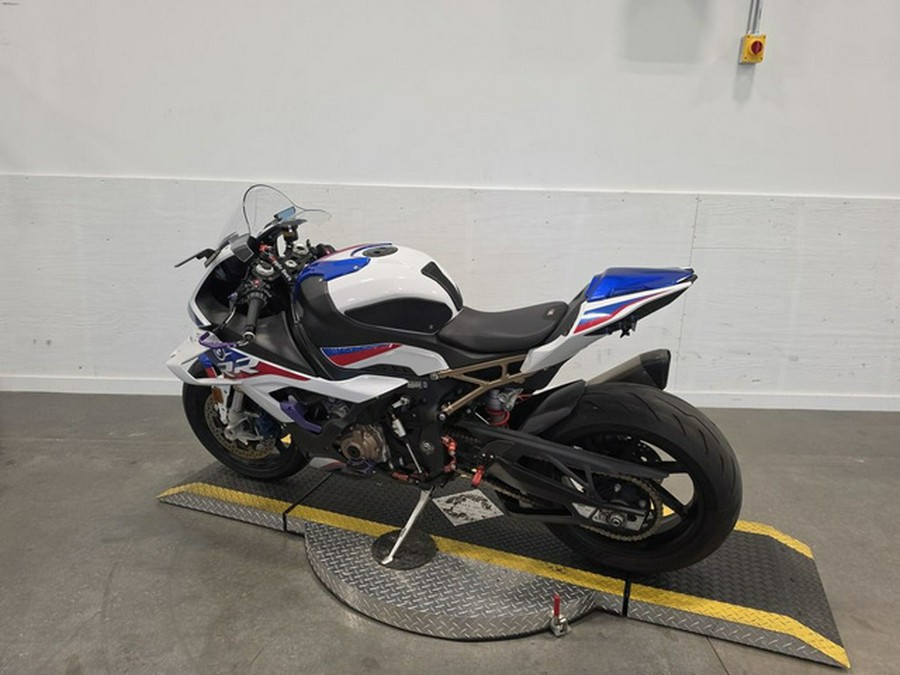 2022 BMW S 1000 RR Light White Racing Blue Racing Red