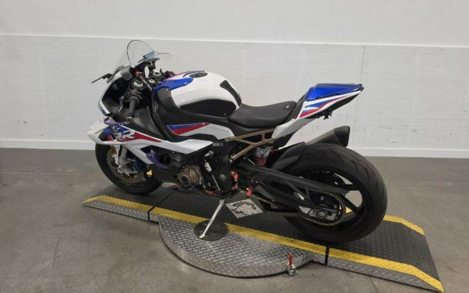2022 BMW S 1000 RR Light White Racing Blue Racing Red